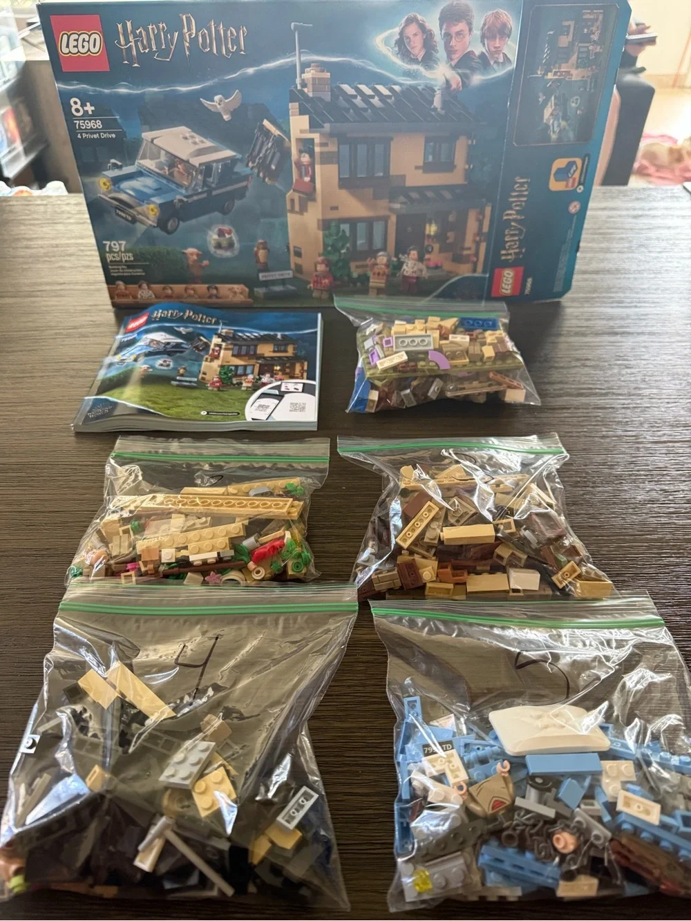 Harry Potter Lego 4 Privet Drive #75968